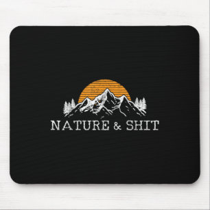 Natur & - Lustige Outdoor-Berge Camping Wanderung Mousepad