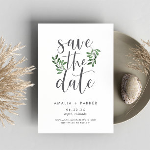 Natur   Modernes botanisches System Save The Date