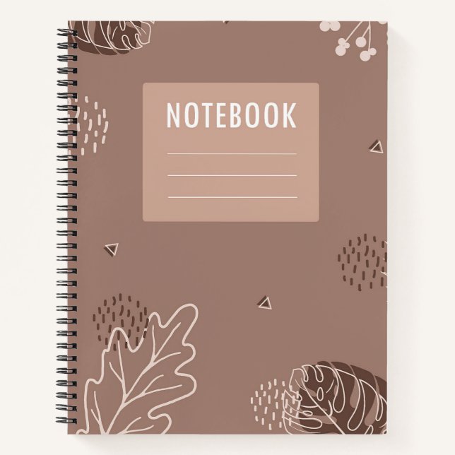 Natur Notizbuch (Vorderseite)