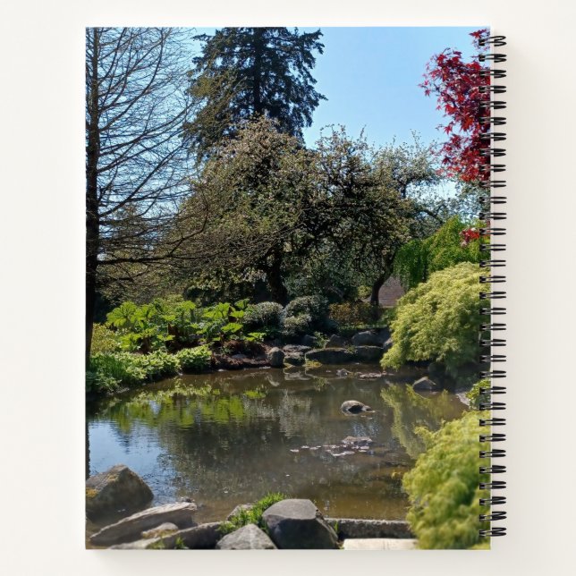 Natur oder Erziehung Notizbuch (Rückseite)