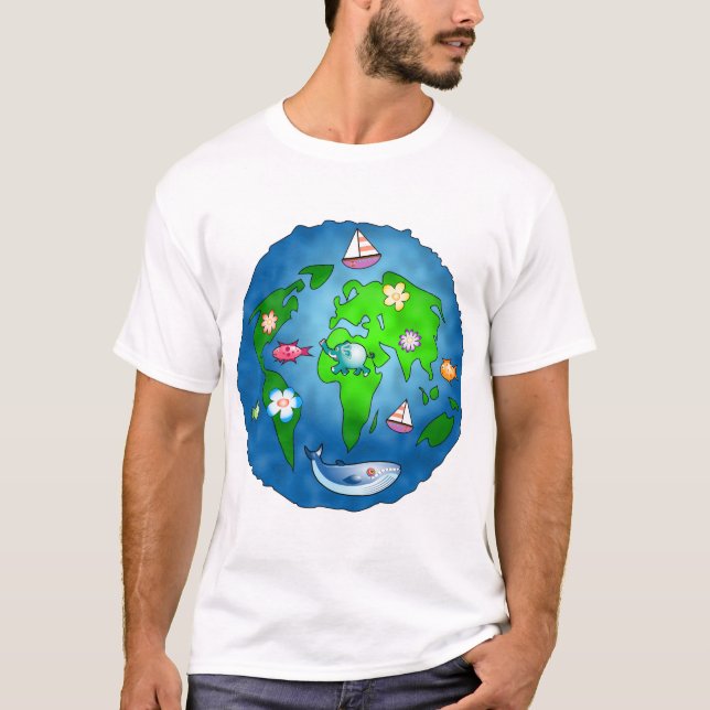 Natur-Planet T-Shirt (Vorderseite)