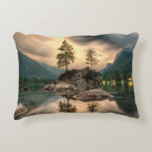 Natur-Reisen - Wasser-Gebirgslandschaft Dekokissen