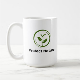 Natur schützen kaffeetasse
