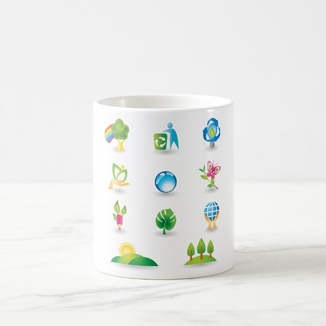 Natur-Symbole Kaffeetasse (Von Creator hochgeladen)