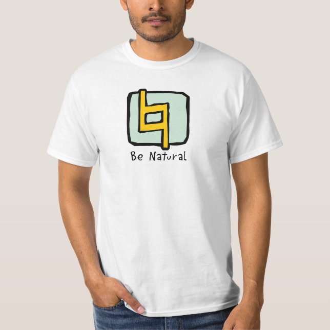 Natur T-Shirt (Vorderseite)