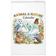 Natur-Tiere-Lebensraum-Kalender