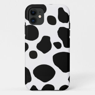 Natur-Tiermuster des Kuhpelzhautfells niedliches iPhone 11 Hülle