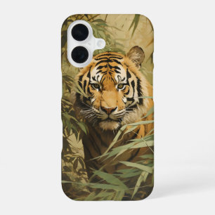 Natur Tiger im Wald iPhone 16 Hülle