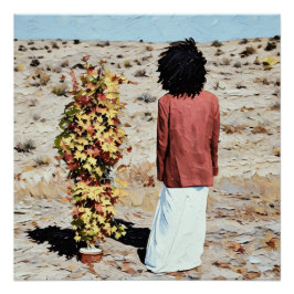 Natur trifft Isolation Poster