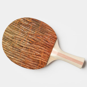 Natur tropisches Wickery Baum-Barken-Foto Tischtennis Schläger