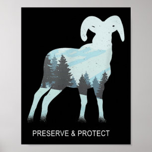 Natur und Amp; Tiere - Umweltschutz Poster