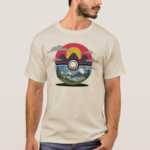 Natur- und Gaming-Inspiration T-Shirt