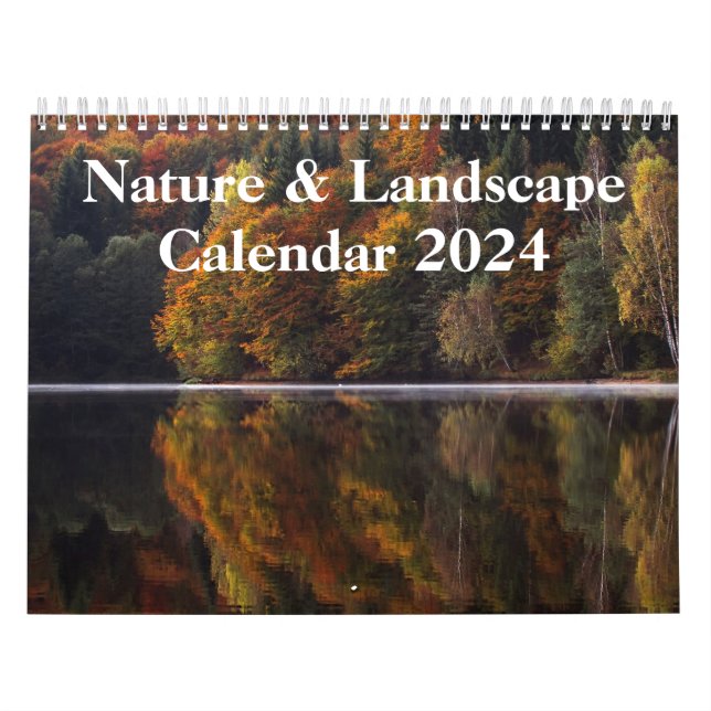 Natur- und Landschaftsfotografie 2024 Kalender (Titelbild)