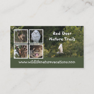 Natur- und Tier-Visitenkarte Visitenkarte