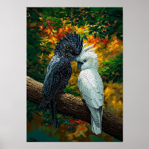 Natur- und Vogeldarstellung