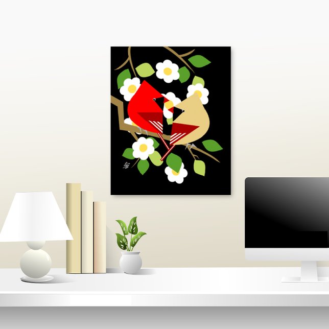 Natur und Vogelfreund Kunst Leinwanddruck (Von Creator hochgeladen)