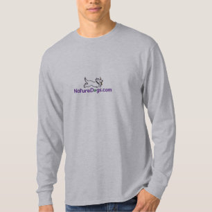 Natur verfolgt langen Hülsen-T - Shirt