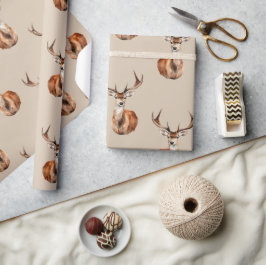 Natur Wildlife Holiday Geschenkpapier