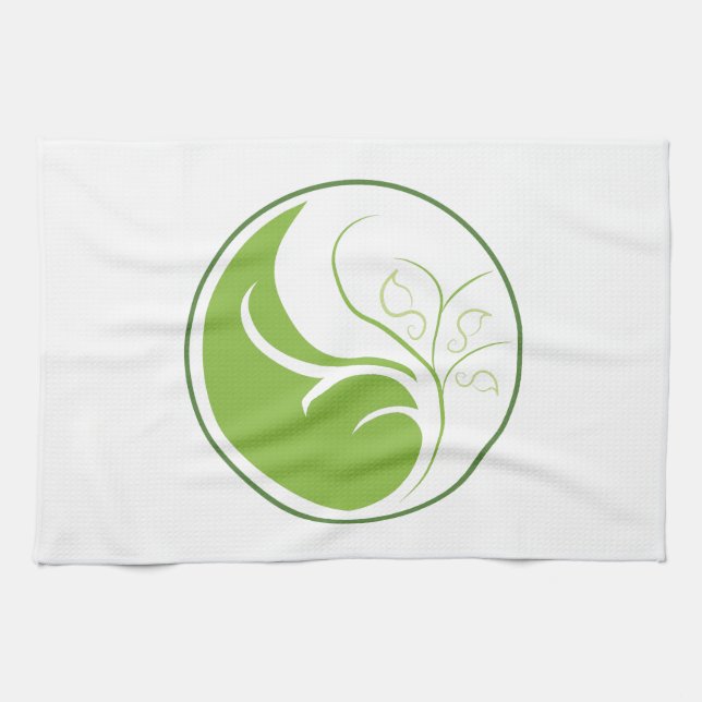 Natur Yin Yang Handtuch (Horizontal)