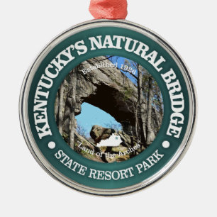 Natural Bridge SRP Ornament Aus Metall