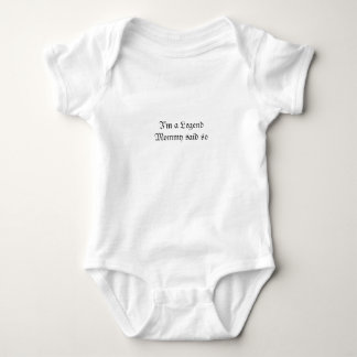 Natural Geboren Legend Mommy Baby Fine Jersey T -  Strampler