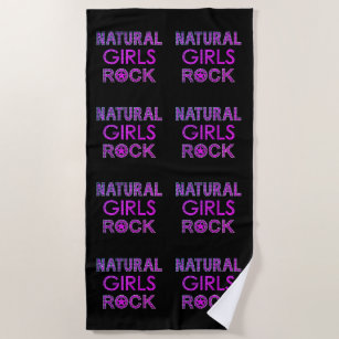 Natural Girls Rock Strandtuch