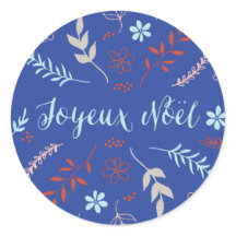 Natural Noël Weihnachtsfeiertag in Indigo