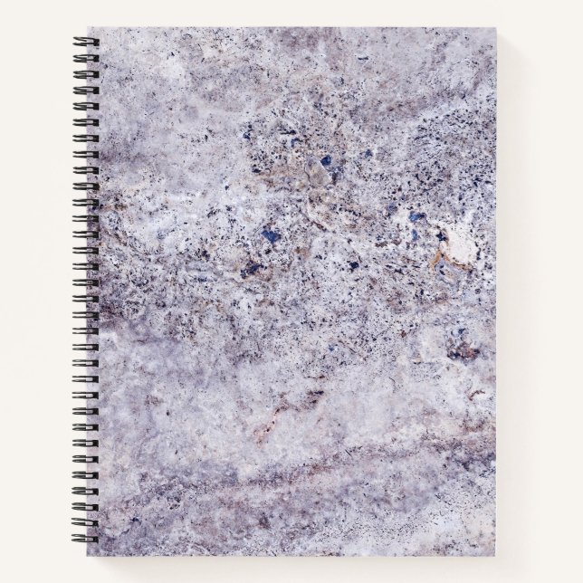 Natural Stone Muster Spiral Notebook Notizbuch (Vorderseite)