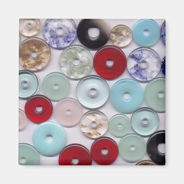 Natural Stone Rings Magnet (Vorne)