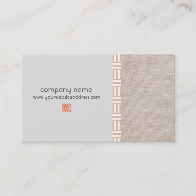 Natural Way Business Card Visitenkarte (Vorderseite)