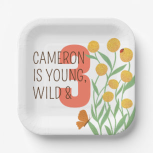 Natural Wonder Birthday Party Pappteller