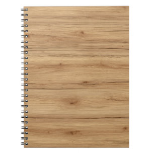 Naturale Eichenholzplanken-Textur mit warmen Tönen Notizblock