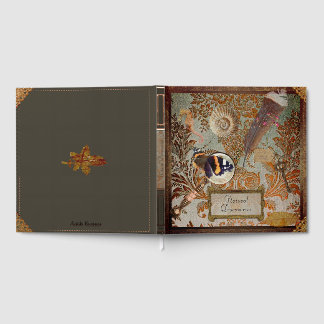 Naturalist Sketch/Photo Foil Journal - Rose Gold Gästebuch