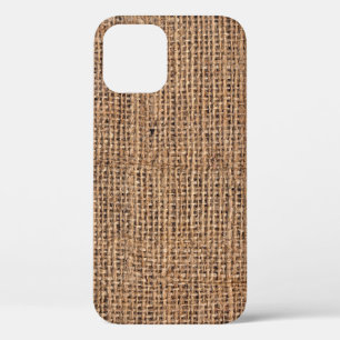Naturbraune Burlap-Leinwand Grobgrunge Backgrou Case-Mate iPhone Hülle