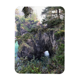 Naturbrücke, Felsenbucht Thunder, Oregon Magnet