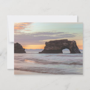 Naturbrücken Santa Cruz California Küste Postkarte
