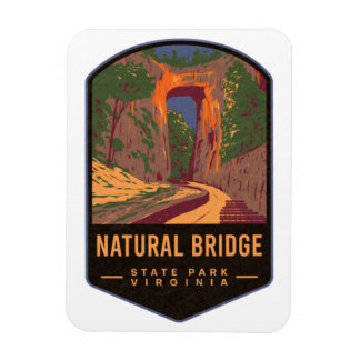 Naturbrücken Staat Park Virginia Magnet