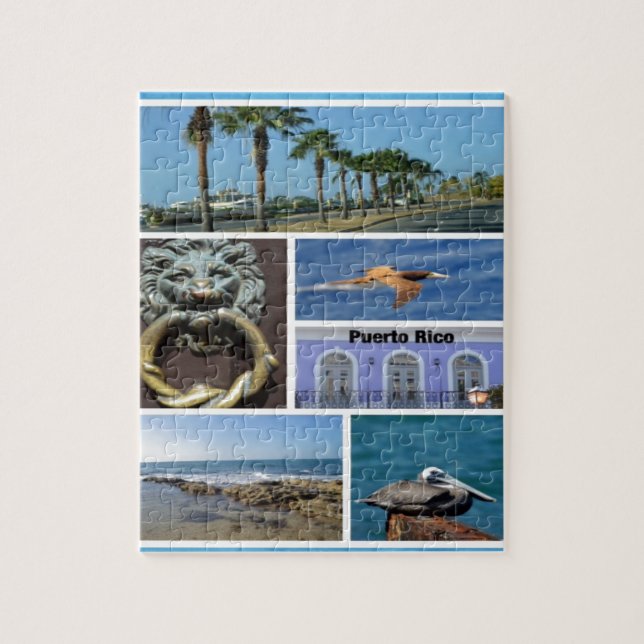 NaturCollage von San Juan, Puerto Rico (Vertikal)