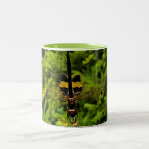 NaturCraze Mug de libellules noirs et jaunes