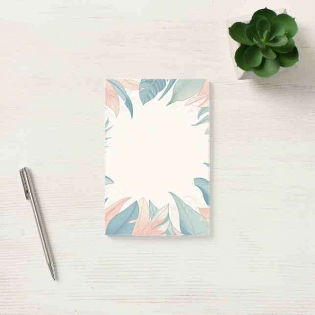 Naturdesign Post-It® Notes, 4" x 6" Post-it Klebezettel (Büro)