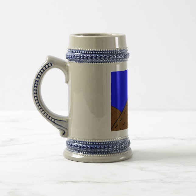 Naturdesign-Tasse  Bierglas (Links)