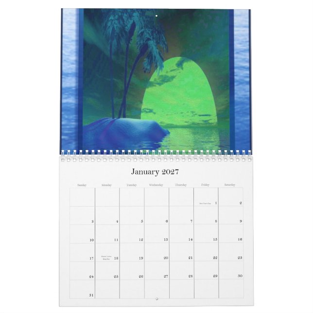 Nature 2009 Kalender (Jan 2027)