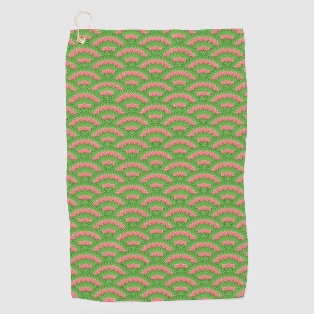 Nature Arches Golf Handtuch (Vorderseite)
