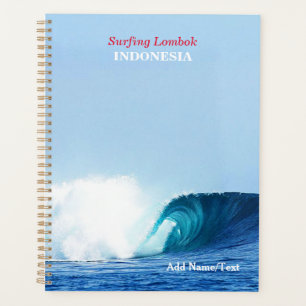 Nature Blue Sea Wave Tube Surfen Lombok Insel Planer