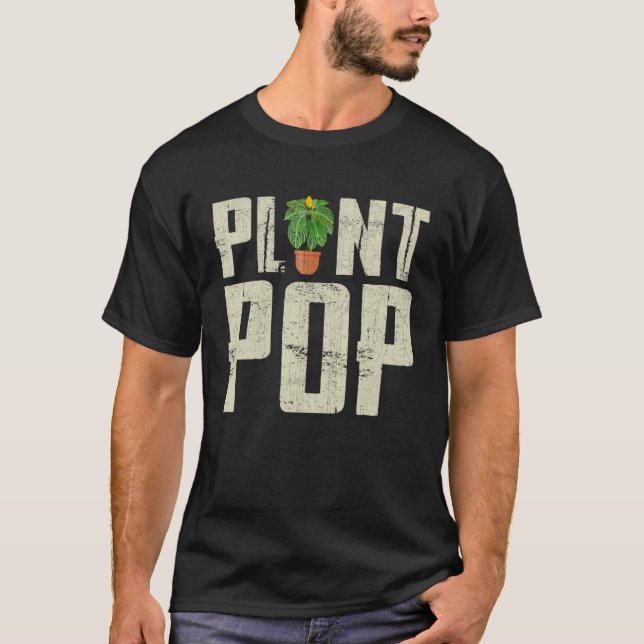 Nature Botanical Gardener Plant Pop Gardening T-Shirt (Vorderseite)