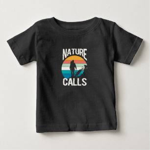 Nature Calls - Umarmung des Großen im Freien Baby T-shirt