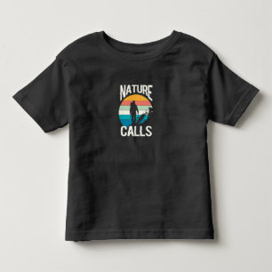 Nature Calls - Umarmung des Großen im Freien Kleinkind T-shirt