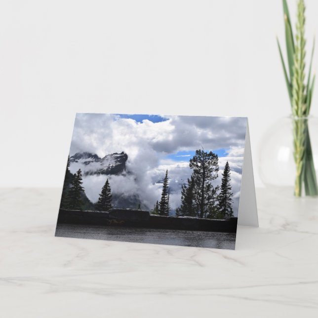 Nature Climate Note Card Dankeskarte (Vorderseite)