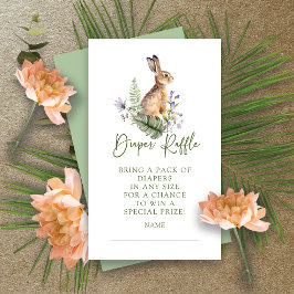 Nature Delight Bunny Diaper Umschließungskarte Begleitkarte