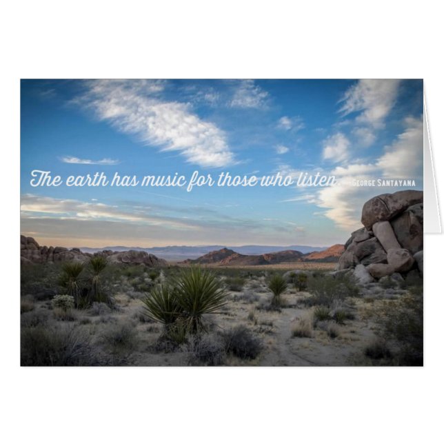 nature des arbres joshua (Devant horizontal)